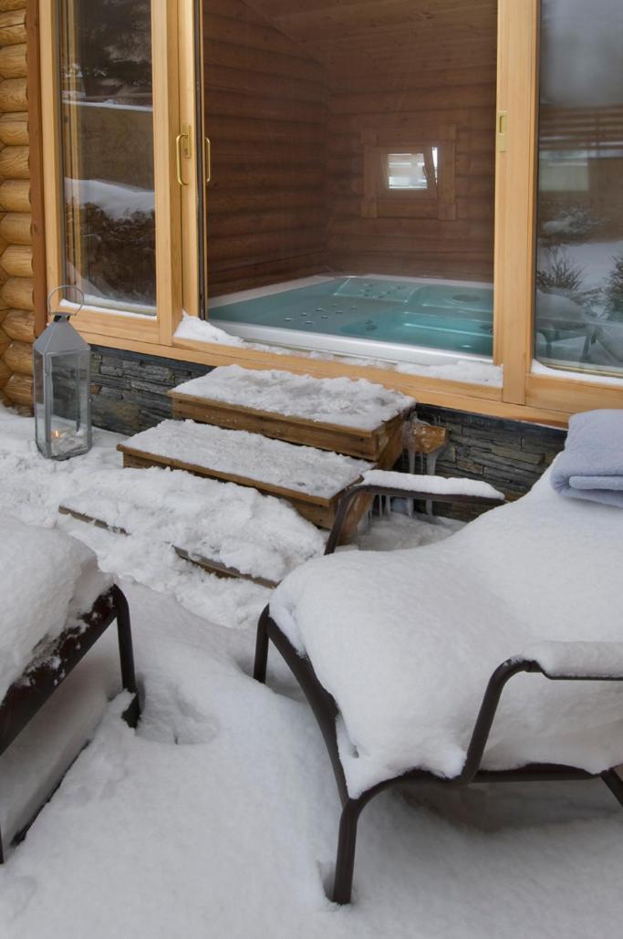 Chalet Ana & Spa Лез-Англь Экстерьер фото