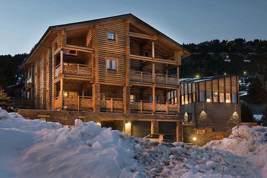 Chalet Ana & Spa Лез-Англь Экстерьер фото